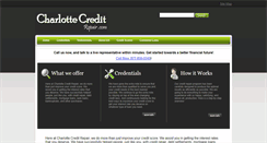 Desktop Screenshot of charlottecreditrepair.com