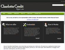 Tablet Screenshot of charlottecreditrepair.com